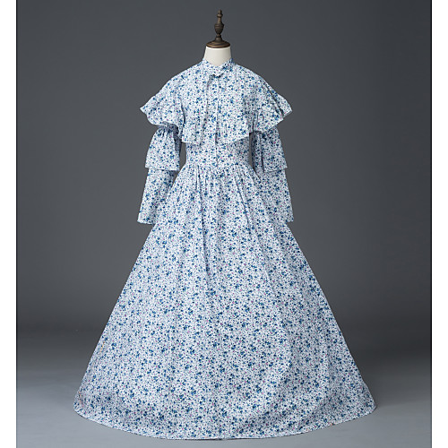 Princess Maria Antonietta Floral Style Rococo Victorian Renaissance Vacation Dress Dress Party Costume Masquerade Women's Lace Costume LightBlue Vintage Cosplay Christmas Halloween Party / Evening
Princess Maria Antonietta Floral Style Rococo Victorian Renaissance Vacation Dress Dress Party Costume Masquerade Women's Lace Costume LightBlue Vintage Cosplay Christmas Halloween Party / Evening
