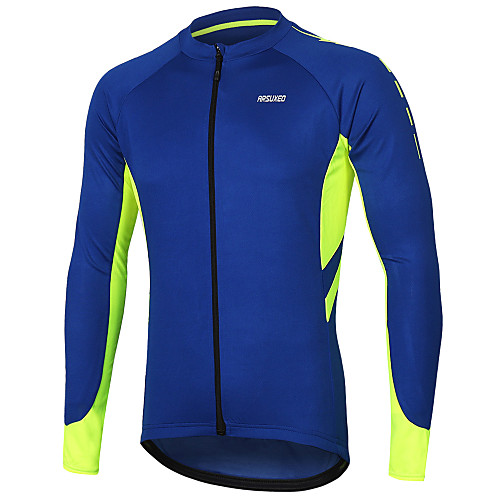 Arsuxeo Men's Long Sleeve Cycling Jersey Winter Polyester Dark Grey Yellow Grey Bike Jersey Mountain Bike MTB Road Bike Cycling Reflective Strips Back Pocket Sports Clothing Apparel / Micro-elastic
Arsuxeo Men's Long Sleeve Cycling Jersey Winter Polyester Dark Grey Yellow Grey Bike Jersey Mountain Bike MTB Road Bike Cycling Reflective Strips Back Pocket Sports Clothing Apparel / Micro-elastic