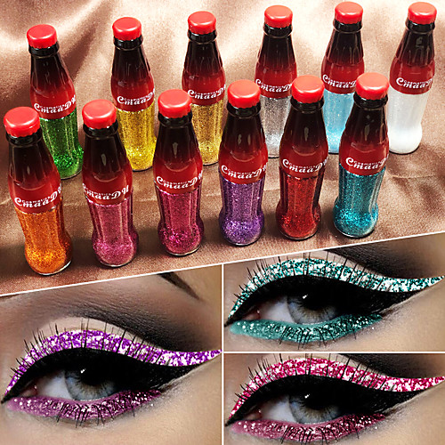 Brand CmaaDu Colorful Flash Shiny Glitter Powder Eyeliner Waterproof Sequins Eyeshadow Liquid Eye Cosmetics
Brand CmaaDu Colorful Flash Shiny Glitter Powder Eyeliner Waterproof Sequins Eyeshadow Liquid Eye Cosmetics