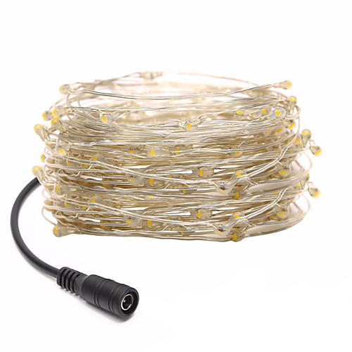 LOENDE 10M 100LEDs Strings Light Led Christmas Lights Outdoor Waterproof DC12V Christmas Fairy strip Lights Silver Wire light
LOENDE 10M 100LEDs Strings Light Led Christmas Lights Outdoor Waterproof DC12V Christmas Fairy strip Lights Silver Wire light