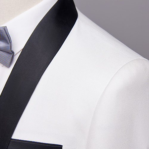 Tuxedos Standard Fit Shawl Collar Single Breasted One-button Polyester Solid Colored
Tuxedos Standard Fit Shawl Collar Single Breasted One-button Polyester Solid Colored