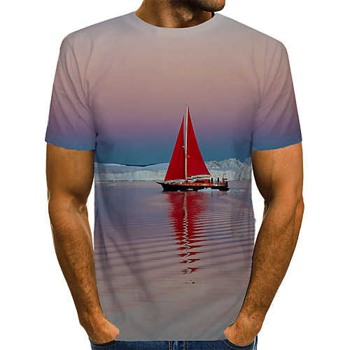 Men's Color Block 3D Print T-shirt Street chic Exaggerated Daily Wear Club Round Neck Gray / Short Sleeve / Skull
Men's Color Block 3D Print T-shirt Street chic Exaggerated Daily Wear Club Round Neck Gray / Short Sleeve / Skull