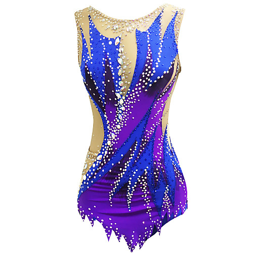 Rhythmic Gymnastics Leotards Artistic Gymnastics Leotards Women's Girls' Leotard Black High Elasticity Handmade Jeweled Diamond Look Sleeveless Competition Ice Skating Rhythmic Gymnastics Figure
Rhythmic Gymnastics Leotards Artistic Gymnastics Leotards Women's Girls' Leotard Black High Elasticity Handmade Jeweled Diamond Look Sleeveless Competition Ice Skating Rhythmic Gymnastics Figure