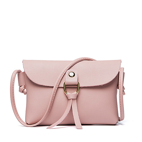 Women's Tassel PU(Polyurethane) / PU Crossbody Bag Solid Color Black / Brown / Blushing Pink
Women's Tassel PU(Polyurethane) / PU Crossbody Bag Solid Color Black / Brown / Blushing Pink