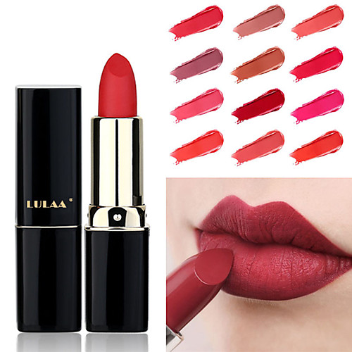 12-Color Matte Moisturizing Lipstick Waterproof Not Blooming Dyed Lip Lip Gloss
12-Color Matte Moisturizing Lipstick Waterproof Not Blooming Dyed Lip Lip Gloss