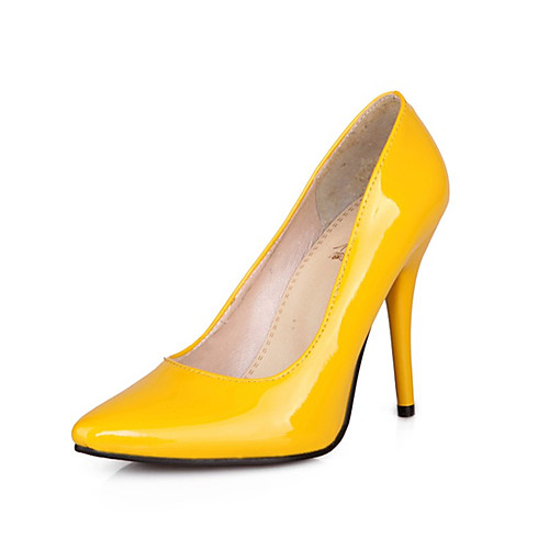 Women's Heels Stiletto Heel Pointed Toe PU Summer Black / Yellow / Green / Party & Evening / Daily / Party & Evening
Women's Heels Stiletto Heel Pointed Toe PU Summer Black / Yellow / Green / Party & Evening / Daily / Party & Evening