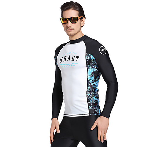SBART Men's Rash Guard Sun Shirt Swim Shirt Breathable Quick Dry Long Sleeve Swimming Surfing Snorkeling Patchwork Autumn / Fall Spring Summer / Micro-elastic
SBART Men's Rash Guard Sun Shirt Swim Shirt Breathable Quick Dry Long Sleeve Swimming Surfing Snorkeling Patchwork Autumn / Fall Spring Summer / Micro-elastic
