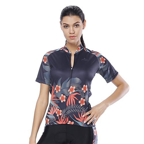 ILPALADINO Women's Short Sleeve Cycling Jersey Dark Blue Floral Botanical Bike Jersey Top Road Bike Cycling UV Resistant Reflective Strips Back Pocket Sports Clothing Apparel
ILPALADINO Women's Short Sleeve Cycling Jersey Dark Blue Floral Botanical Bike Jersey Top Road Bike Cycling UV Resistant Reflective Strips Back Pocket Sports Clothing Apparel