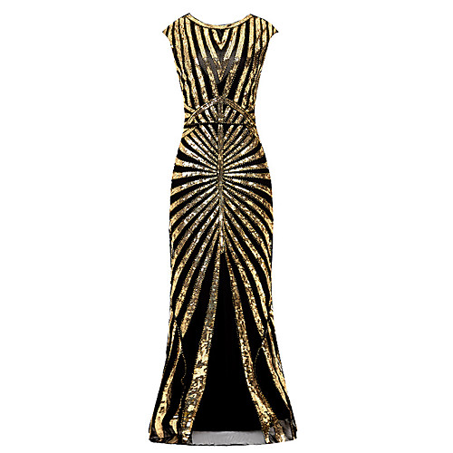 Mermaid / Trumpet Elegant Vintage Inspired Formal Evening Dress Jewel Neck Sleeveless Floor Length Polyester with Beading Sequin 2021
Mermaid / Trumpet Elegant Vintage Inspired Formal Evening Dress Jewel Neck Sleeveless Floor Length Polyester with Beading Sequin 2021