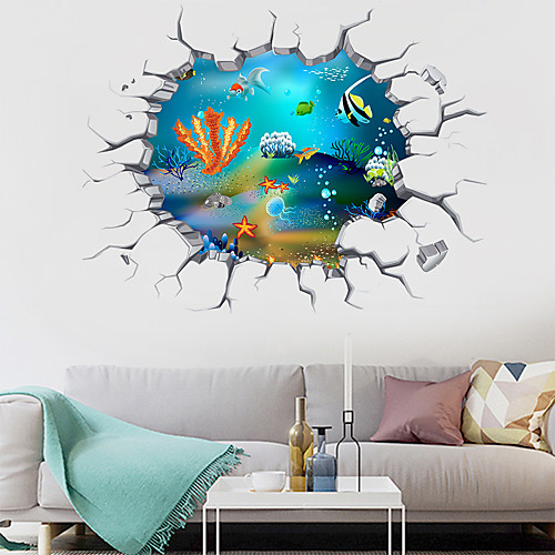 Decorative Wall Stickers - 3D Wall Stickers / Animal Wall Stickers Landscape / Animals Living Room / Bedroom / Kitchen / Removable / Re-Positionable 5030cm
Decorative Wall Stickers - 3D Wall Stickers / Animal Wall Stickers Landscape / Animals Living Room / Bedroom / Kitchen / Removable / Re-Positionable 5030cm