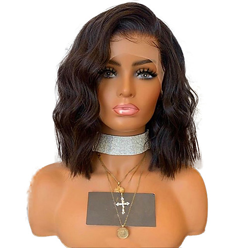 Synthetic Lace Front Wig Wavy Side Part Lace Front Wig Short Black#1B Synthetic Hair 10-14 inch Women's Adjustable Heat Resistant Party Black
Synthetic Lace Front Wig Wavy Side Part Lace Front Wig Short Black#1B Synthetic Hair 10-14 inch Women's Adjustable Heat Resistant Party Black