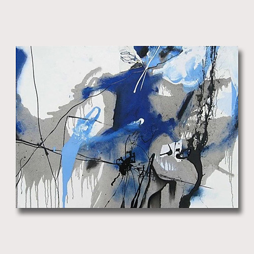 Oil Painting Hand Painted Horizontal Abstract Modern Rolled Canvas (No Frame)
Oil Painting Hand Painted Horizontal Abstract Modern Rolled Canvas (No Frame)