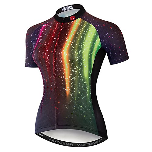 21Grams Women's Short Sleeve Cycling Jersey Polyester Elastane Red Galaxy Bike Jersey Top Mountain Bike MTB Road Bike Cycling Breathable Quick Dry Moisture Wicking Sports Clothing Apparel
21Grams Women's Short Sleeve Cycling Jersey Polyester Elastane Red Galaxy Bike Jersey Top Mountain Bike MTB Road Bike Cycling Breathable Quick Dry Moisture Wicking Sports Clothing Apparel