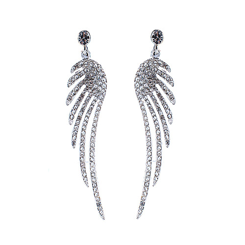 Women's White Earrings Chandelier Angel Wings Rustic Romantic Oversized Earrings Jewelry Silver For Wedding Party Carnival Festival 1 Pair
Women's White Earrings Chandelier Angel Wings Rustic Romantic Oversized Earrings Jewelry Silver For Wedding Party Carnival Festival 1 Pair