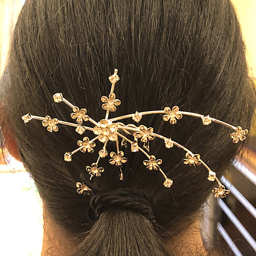 Women's Girls' Hair Sticks Hair Jewelry For Wedding Party Evening Birthday Party Festival Flower Classic Silver Plated Alloy Silver 1pc
Women's Girls' Hair Sticks Hair Jewelry For Wedding Party Evening Birthday Party Festival Flower Classic Silver Plated Alloy Silver 1pc