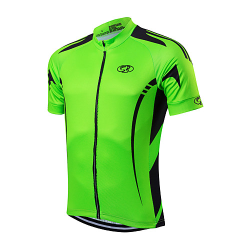Fastcute Men's Short Sleeve Cycling Jersey Green Bike Jersey Top Mountain Bike MTB Road Bike Cycling Breathable Quick Dry Moisture Wicking Sports Clothing Apparel / Stretchy
Fastcute Men's Short Sleeve Cycling Jersey Green Bike Jersey Top Mountain Bike MTB Road Bike Cycling Breathable Quick Dry Moisture Wicking Sports Clothing Apparel / Stretchy