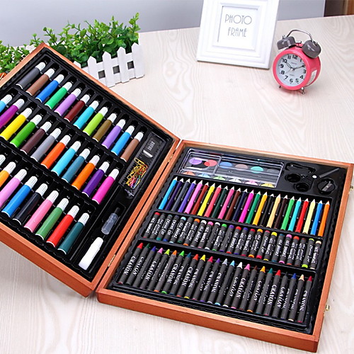109pcs Deluxe Oily Colored Pencil Painting Drawing Art Supplies for Write Drawing Set for Kids with Plastic Case Light Great Gift for Kids Christmas Gift
109pcs Deluxe Oily Colored Pencil Painting Drawing Art Supplies for Write Drawing Set for Kids with Plastic Case Light Great Gift for Kids Christmas Gift