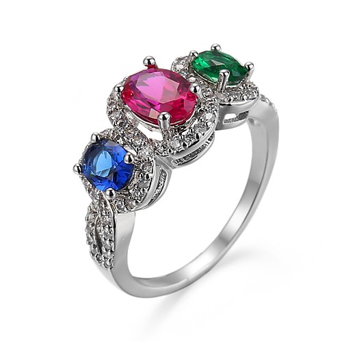 Women Ring Transparent Rainbow Copper Imitation Diamond Artistic Luxury European 1pc 6 7 8 9 10 / Women's
Women Ring Transparent Rainbow Copper Imitation Diamond Artistic Luxury European 1pc 6 7 8 9 10 / Women's
