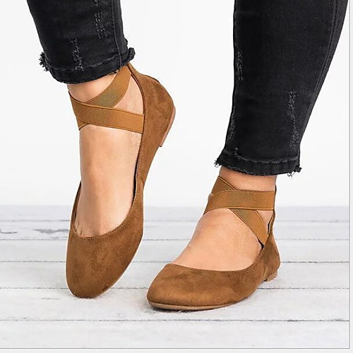 Women's Flats Flat Heel Round Toe PU Spring & Fall Black / Brown / Dark Brown
Women's Flats Flat Heel Round Toe PU Spring & Fall Black / Brown / Dark Brown