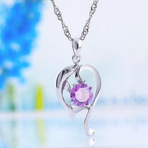 Women's Pendant Necklace Charm Necklace Precious Fashion Zircon Copper Silver Plated Silver 45 cm Necklace Jewelry 1pc For Christmas Wedding Party Evening Street Gift
Women's Pendant Necklace Charm Necklace Precious Fashion Zircon Copper Silver Plated Silver 45 cm Necklace Jewelry 1pc For Christmas Wedding Party Evening Street Gift