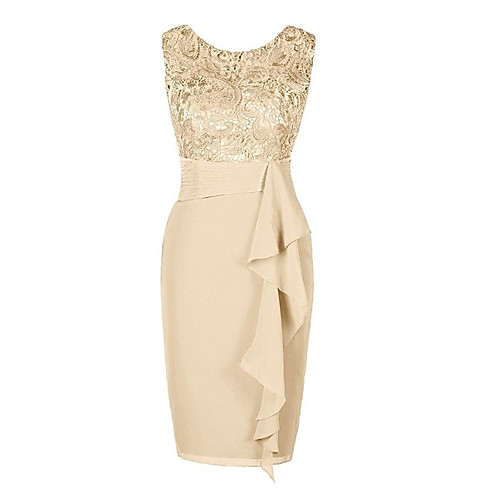 Women's Bodycon Beige Gray Sleeveless Solid Colored Paisley Ruched Lace Round Neck Elegant S M L XL XXL 3XL 4XL 5XL / Plus Size
Women's Bodycon Beige Gray Sleeveless Solid Colored Paisley Ruched Lace Round Neck Elegant S M L XL XXL 3XL 4XL 5XL / Plus Size