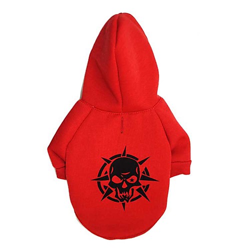 Dog Sweater Hoodie Sweatshirt Patterned Cartoon Skull Casual / Daily Simple Style Dog Clothes Puppy Clothes Dog Outfits Black Red Green Costume for Girl and Boy Dog Polyester XS S M L
Dog Sweater Hoodie Sweatshirt Patterned Cartoon Skull Casual / Daily Simple Style Dog Clothes Puppy Clothes Dog Outfits Black Red Green Costume for Girl and Boy Dog Polyester XS S M L