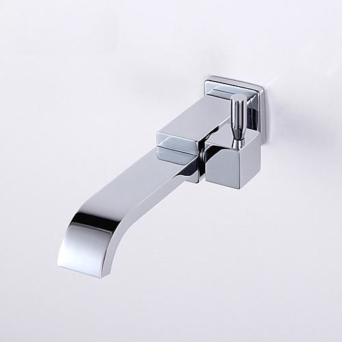 Bathroom Sink Faucet - Waterfall Chrome Wall Mounted Single Handle One HoleBath Taps
Bathroom Sink Faucet - Waterfall Chrome Wall Mounted Single Handle One HoleBath Taps