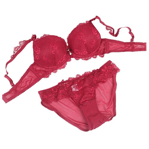Women's Push-up Lace Bras Underwire Bra 3/4 Cup Bra & Panty Set Lace Embroidered White Black Wine
Women's Push-up Lace Bras Underwire Bra 3/4 Cup Bra & Panty Set Lace Embroidered White Black Wine