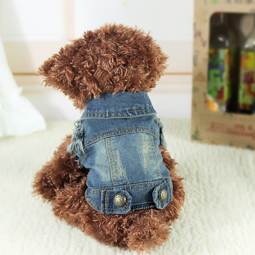 Dog Coat Denim Jacket / Jeans Jacket Vest Classic Jeans Cowboy Outdoor Dog Clothes Puppy Clothes Dog Outfits Dark Blue Costume for Girl and Boy Dog Jeans XS S M L XL
Dog Coat Denim Jacket / Jeans Jacket Vest Classic Jeans Cowboy Outdoor Dog Clothes Puppy Clothes Dog Outfits Dark Blue Costume for Girl and Boy Dog Jeans XS S M L XL