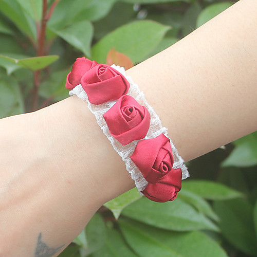 Wedding Flowers Wrist Corsages Wedding / Wedding Party Grosgrain / Lace 0-10 cm
Wedding Flowers Wrist Corsages Wedding / Wedding Party Grosgrain / Lace 0-10 cm