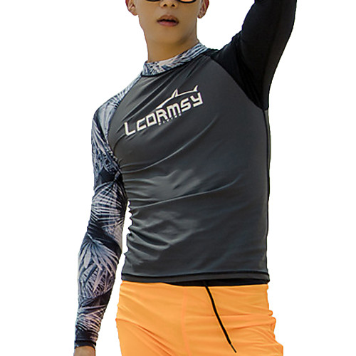 LCDRMSY Men's Rash Guard Diving Suit UV Sun Protection Quick Dry Long Sleeve Swimming Diving Surfing Painting Summer / Micro-elastic
LCDRMSY Men's Rash Guard Diving Suit UV Sun Protection Quick Dry Long Sleeve Swimming Diving Surfing Painting Summer / Micro-elastic