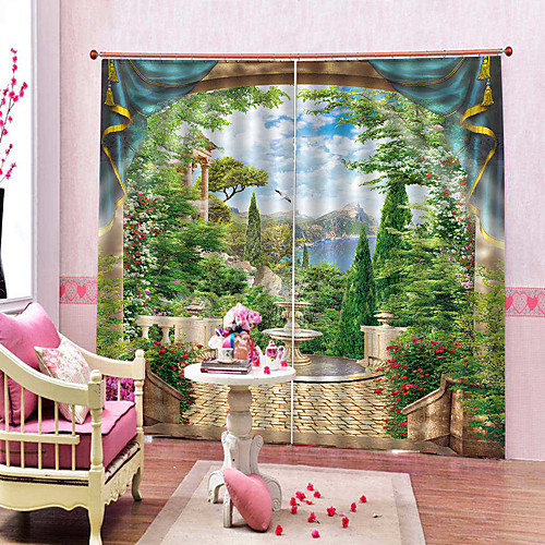 Nordic Style Stamp Mountains And Lakes By The Window HD 3D Printing Waterproof Light Shielding And Anti-wrinkle Curtains Two Panels Bedroom/ Living Room Multipurpose Polyester Curtains
Nordic Style Stamp Mountains And Lakes By The Window HD 3D Printing Waterproof Light Shielding And Anti-wrinkle Curtains Two Panels Bedroom/ Living Room Multipurpose Polyester Curtains