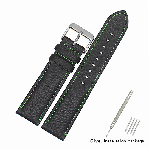 Genuine Leather / Leather / Calf Hair Watch Band Black Other 2cm / 0.8 Inches / 2.2cm / 0.9 Inches / 2.3cm / 0.91 Inches
Genuine Leather / Leather / Calf Hair Watch Band Black Other 2cm / 0.8 Inches / 2.2cm / 0.9 Inches / 2.3cm / 0.91 Inches