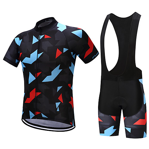 FUALRNY Men's Short Sleeve Cycling Jersey with Bib Shorts White Black Bike Clothing Suit Breathable Moisture Wicking Quick Dry Sports Graphic Mountain Bike MTB Road Bike Cycling Clothing Apparel
FUALRNY Men's Short Sleeve Cycling Jersey with Bib Shorts White Black Bike Clothing Suit Breathable Moisture Wicking Quick Dry Sports Graphic Mountain Bike MTB Road Bike Cycling Clothing Apparel