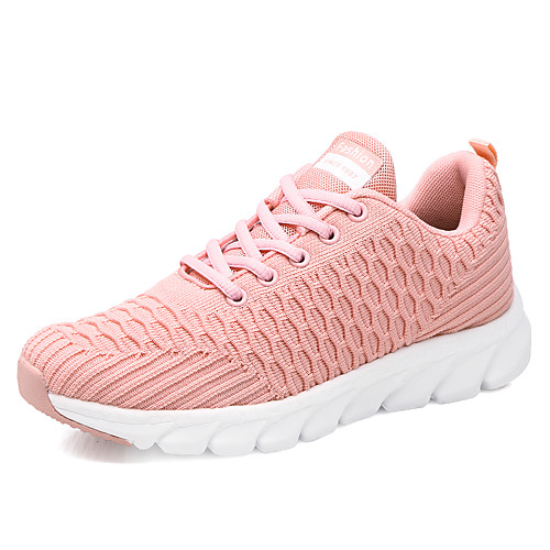 Women's Trainers / Athletic Shoes Spring & Fall / Spring Flat Heel Round Toe Casual Daily Color Block Tissage Volant Walking Shoes White / Black / Pink
Women's Trainers / Athletic Shoes Spring & Fall / Spring Flat Heel Round Toe Casual Daily Color Block Tissage Volant Walking Shoes White / Black / Pink