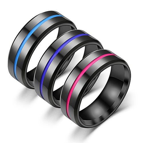 Men's Women's Band Ring Ring Tail Ring 1pc Purple Blue Pink Stainless Steel Circular Vintage Basic Fashion Gift Jewelry
Men's Women's Band Ring Ring Tail Ring 1pc Purple Blue Pink Stainless Steel Circular Vintage Basic Fashion Gift Jewelry
