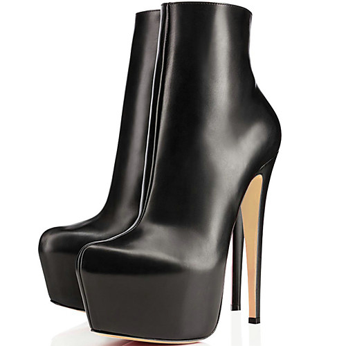 Women's Boots Stiletto Heel Round Toe PU Booties / Ankle Boots Fall & Winter Black
Women's Boots Stiletto Heel Round Toe PU Booties / Ankle Boots Fall & Winter Black