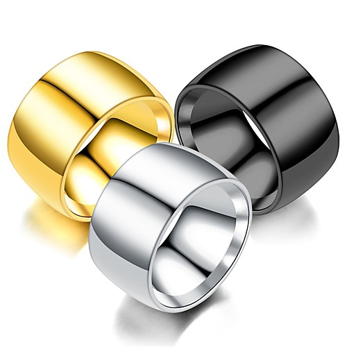 Men's Band Ring Ring Tail Ring 1pc Gold Black Silver Stainless Steel Circular Vintage Basic Fashion Daily Jewelry
Men's Band Ring Ring Tail Ring 1pc Gold Black Silver Stainless Steel Circular Vintage Basic Fashion Daily Jewelry