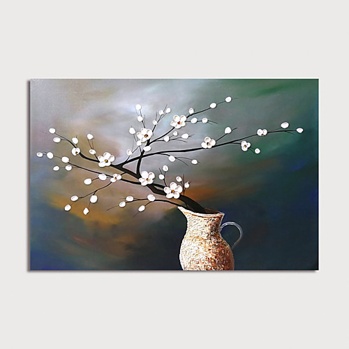 Oil Painting Hand Painted Horizontal Abstract Floral / Botanical Modern Stretched Canvas
Oil Painting Hand Painted Horizontal Abstract Floral / Botanical Modern Stretched Canvas