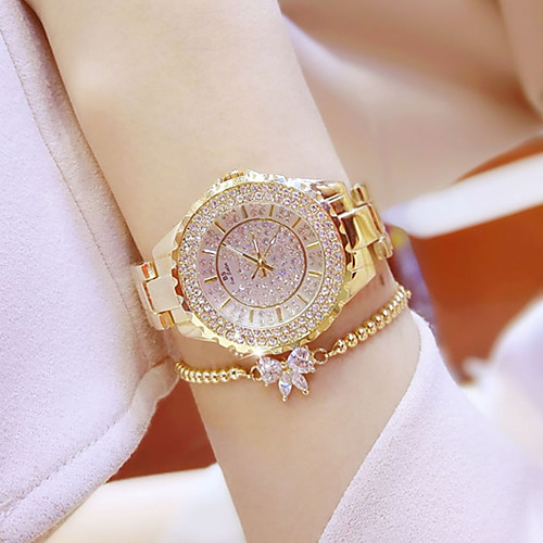 Women's Bracelet Watch Analog Quartz Ladies Diamond Luminous Rhinestone / Stainless Steel / Stainless Steel / One Year
Women's Bracelet Watch Analog Quartz Ladies Diamond Luminous Rhinestone / Stainless Steel / Stainless Steel / One Year