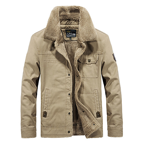 Men's Jacket Daily Basic Stand Regular Solid Colored Long Sleeve Blue / Army Green / Khaki US32 / UK32 / EU40 / US34 / UK34 / EU42 / US36 / UK36 / EU44
Men's Jacket Daily Basic Stand Regular Solid Colored Long Sleeve Blue / Army Green / Khaki US32 / UK32 / EU40 / US34 / UK34 / EU42 / US36 / UK36 / EU44