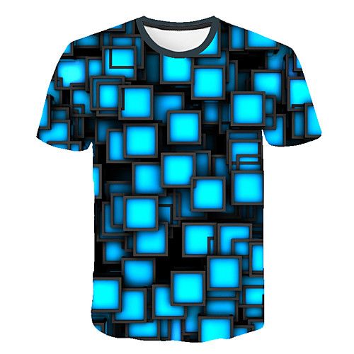 Men's 3D Graphic Print T-shirt Street chic Exaggerated Club Beach Round Neck Blue / Short Sleeve
Men's 3D Graphic Print T-shirt Street chic Exaggerated Club Beach Round Neck Blue / Short Sleeve
