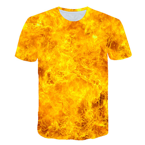 Men's 3D Graphic Print T-shirt Street chic Exaggerated Club Beach Round Neck Yellow / Short Sleeve
Men's 3D Graphic Print T-shirt Street chic Exaggerated Club Beach Round Neck Yellow / Short Sleeve