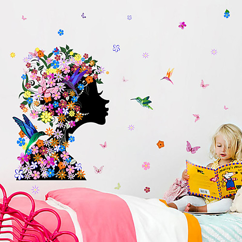 Decorative Wall Stickers - Plane Wall Stickers / People Wall Stickers Floral / Botanical Living Room / Bedroom / Kitchen / Removable / Re-Positionable
Decorative Wall Stickers - Plane Wall Stickers / People Wall Stickers Floral / Botanical Living Room / Bedroom / Kitchen / Removable / Re-Positionable