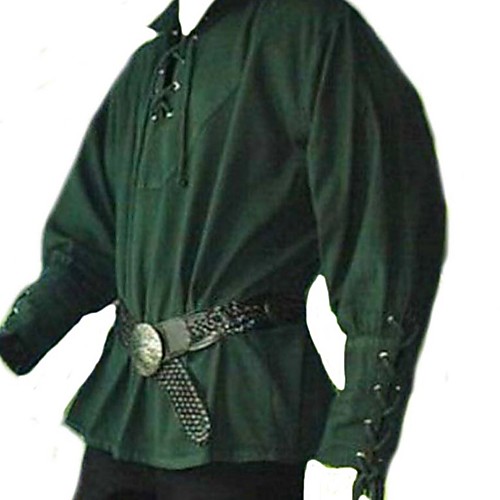 Outlander Medieval Renaissance Masquerade Men's Costume Wine / Black / Blue Vintage Cosplay Party / Shirt
Outlander Medieval Renaissance Masquerade Men's Costume Wine / Black / Blue Vintage Cosplay Party / Shirt