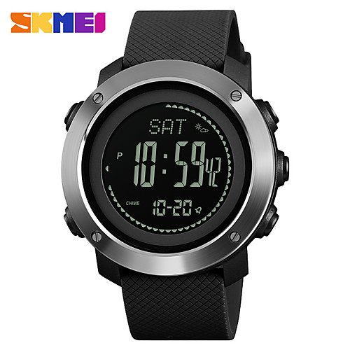 SKMEI Smartwatch Digital Modern Style Sporty Silicone 30 m Water Resistant / Waterproof Casual Watch Cool Digital Casual Fashion - Black Green
SKMEI Smartwatch Digital Modern Style Sporty Silicone 30 m Water Resistant / Waterproof Casual Watch Cool Digital Casual Fashion - Black Green