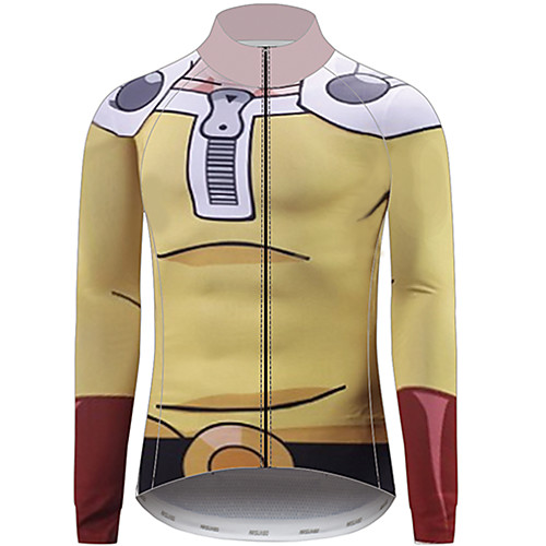 21Grams One-Punch Man Men's Long Sleeve Cycling Jersey - Green / Yellow Bike Jersey Top UV Resistant Breathable Quick Dry Sports Winter 100% Polyester Mountain Bike MTB Clothing Apparel
21Grams One-Punch Man Men's Long Sleeve Cycling Jersey - Green / Yellow Bike Jersey Top UV Resistant Breathable Quick Dry Sports Winter 100% Polyester Mountain Bike MTB Clothing Apparel