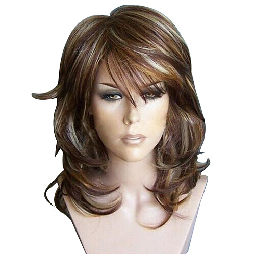Synthetic Wig Body Wave Layered Haircut Wig Medium Length Flaxen Synthetic Hair 52~56 inch Women's New Arrival Dark Gray
Synthetic Wig Body Wave Layered Haircut Wig Medium Length Flaxen Synthetic Hair 52~56 inch Women's New Arrival Dark Gray