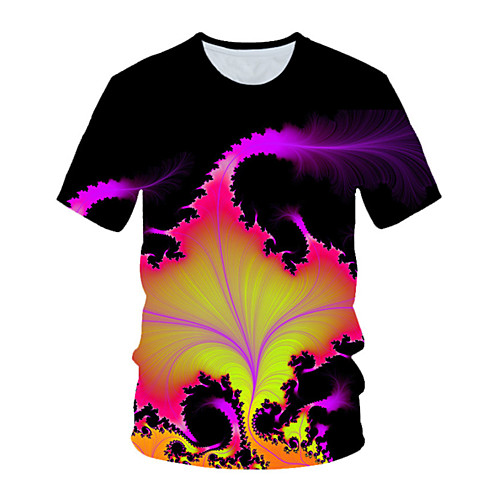 Men's T shirt 3D Plus Size Pleated Print Short Sleeve Going out Tops Streetwear Black
Men's T shirt 3D Plus Size Pleated Print Short Sleeve Going out Tops Streetwear Black