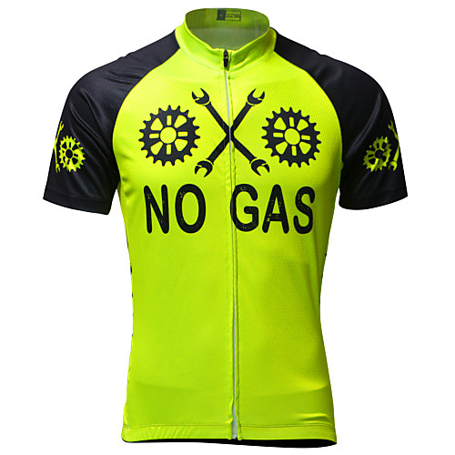 21Grams Men's Short Sleeve Cycling Jersey Green Novelty Funny Bike Top Mountain Bike MTB Road Bike Cycling UV Resistant Breathable Quick Dry Sports Clothing Apparel / Micro-elastic / Moisture Wicking
21Grams Men's Short Sleeve Cycling Jersey Green Novelty Funny Bike Top Mountain Bike MTB Road Bike Cycling UV Resistant Breathable Quick Dry Sports Clothing Apparel / Micro-elastic / Moisture Wicking